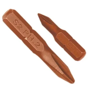 Taparia PZ2 Pozidrive Screw Driver Bit, SBPZ 502, Length 50 mm